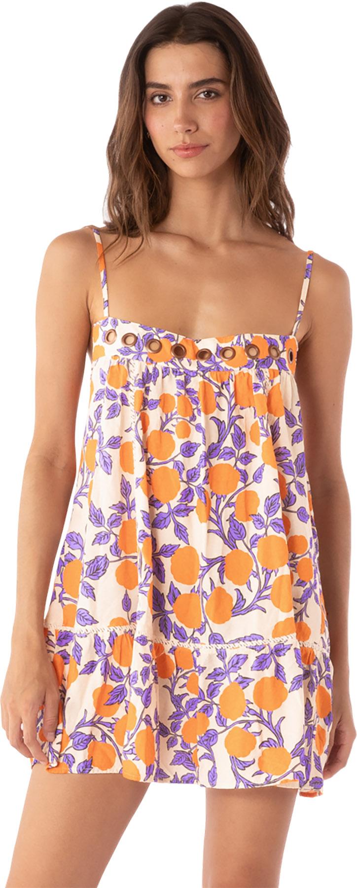 Numéro de l'image de la galerie de produits 4 pour le produit Robe courte Western Orange Flower Giulia - Femme