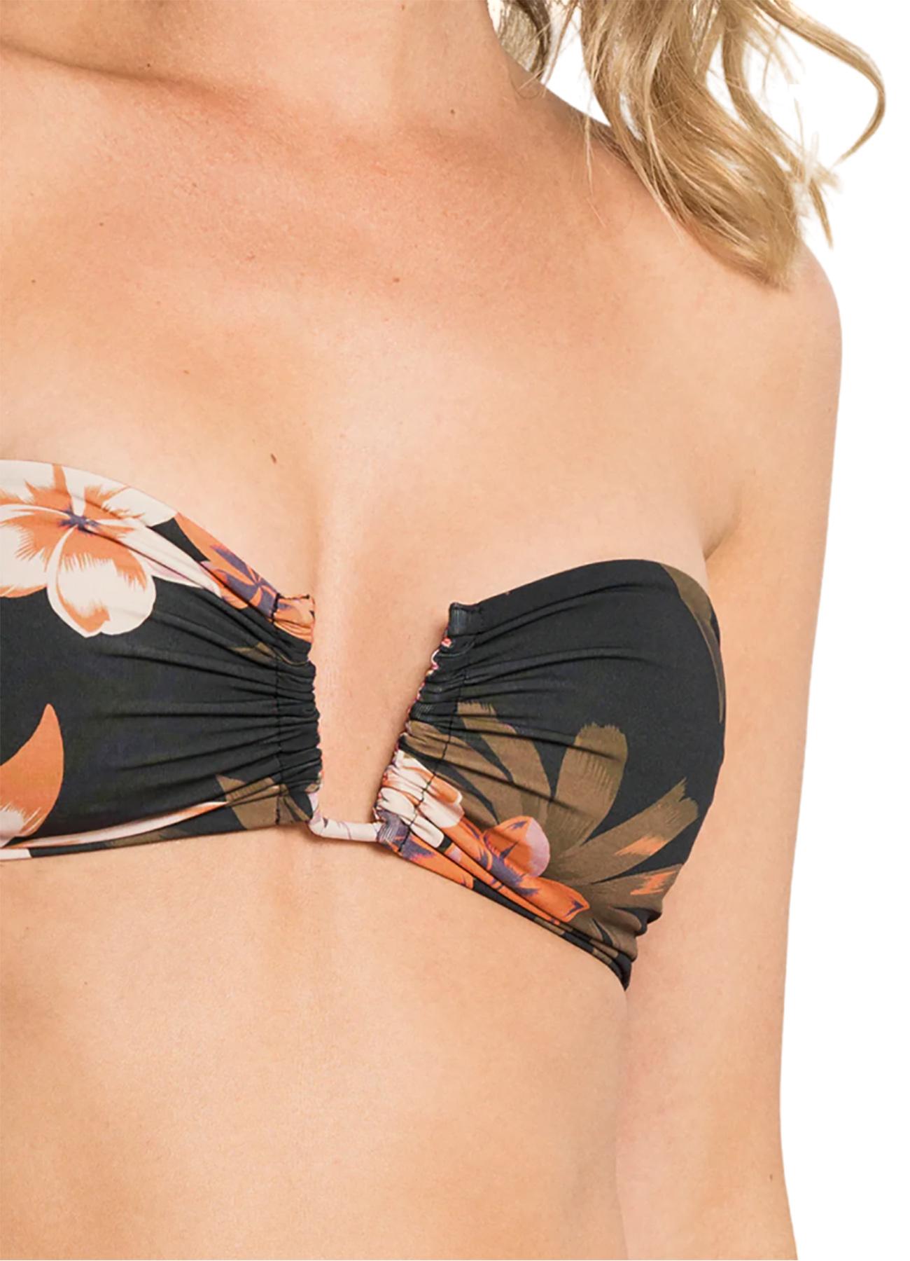 Numéro de l'image de la galerie de produits 3 pour le produit Haut de bikini bandeau à armatures en U Irene Aloha - Femme