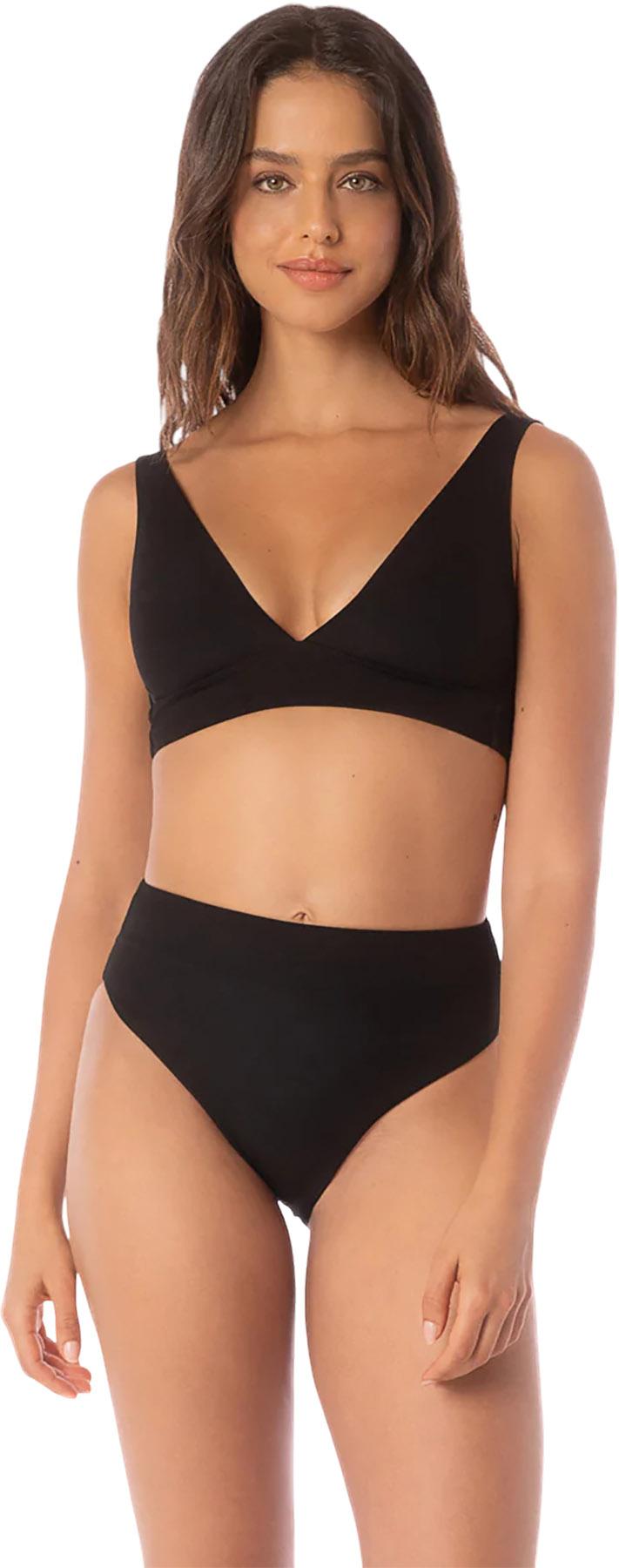Product gallery image number 5 for product Allure Jade Black Bikini Top - Women's