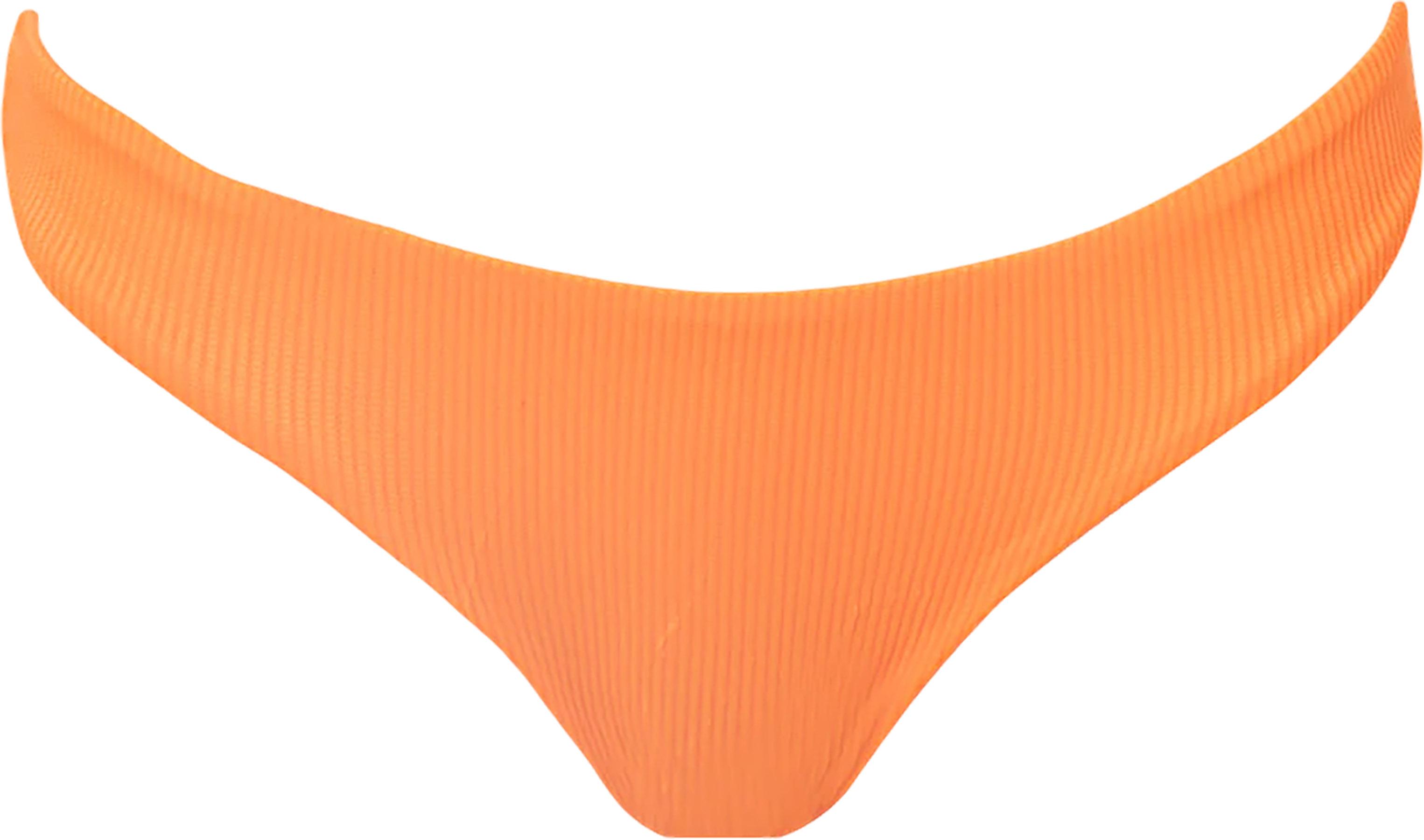 Numéro de l'image de la galerie de produits 1 pour le produit Bas de bikini taille basse à côtés fins Flirt Neon Orange - Femme