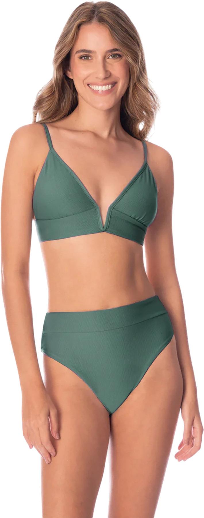 Product image for Suzy Q Eucalyptus Green Bikini Bottom - Women's