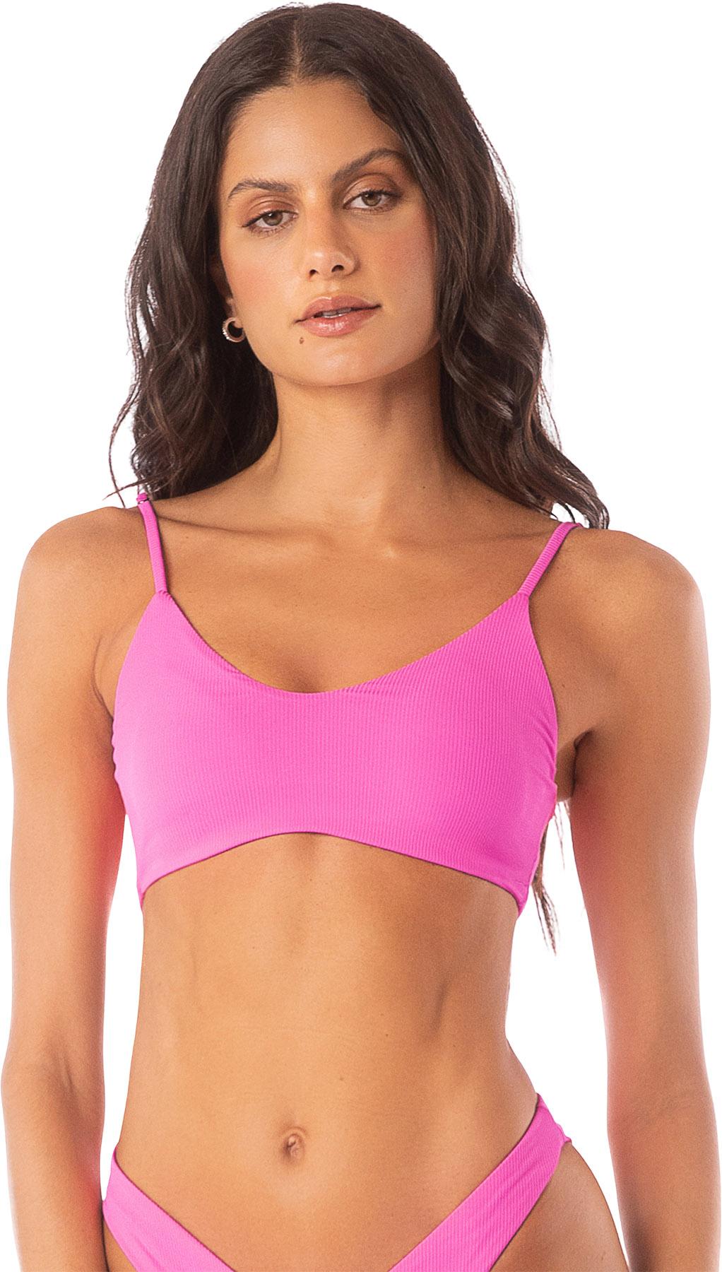Product image for Radiant Pink Praia Classic Bralette Bikini Top - Women's