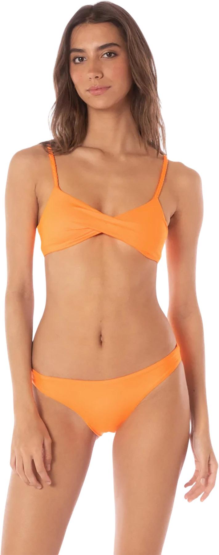 Numéro de l'image de la galerie de produits 2 pour le produit Bas de bikini classique à taille régulière Sublimity Tangerine Dream - Femme