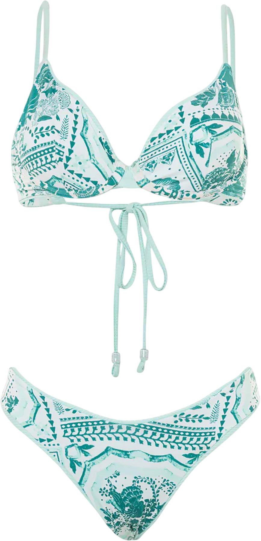 Numéro de l'image de la galerie de produits 1 pour le produit Bas de bikini à double V Valery Fair Aqua - Femme