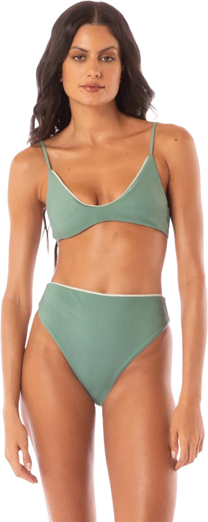 Product gallery image number 6 for product Haut de bikini léger classique Creta Shamrock Green - Femme