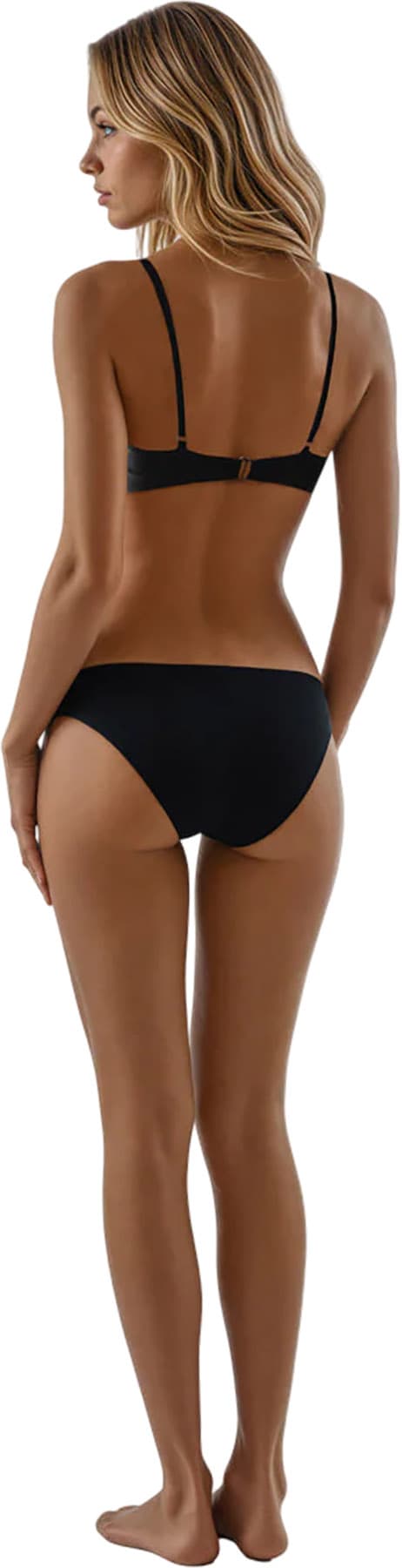 Product gallery image number 2 for product Creta Black Classic Bralette Bikini Top - Women's