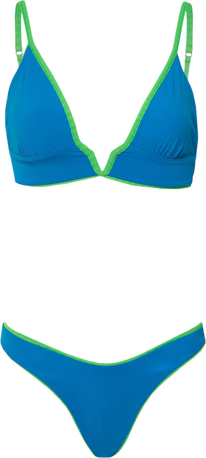 Product image for Splendour Mojito Green Regular Rise Thin Side Bikini Bottom - Women's