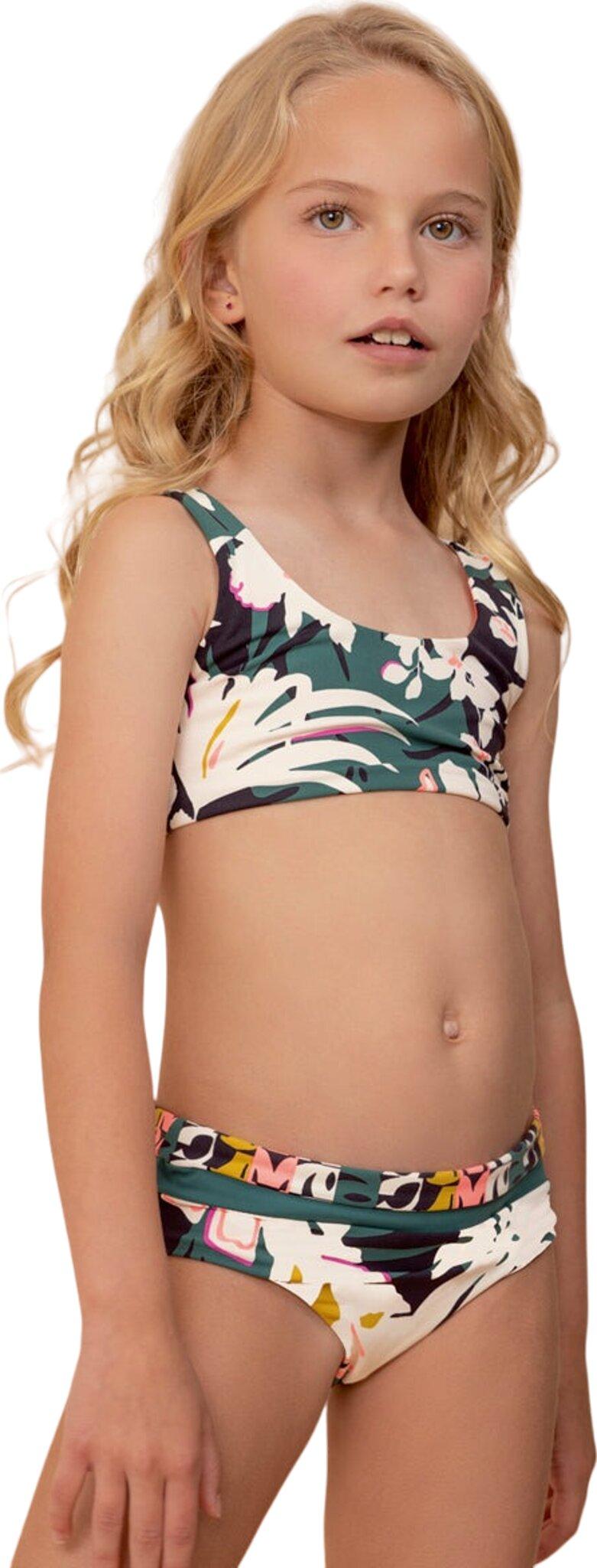 Product gallery image number 3 for product Tropical Leaves Iceland Bikini Set - Girl