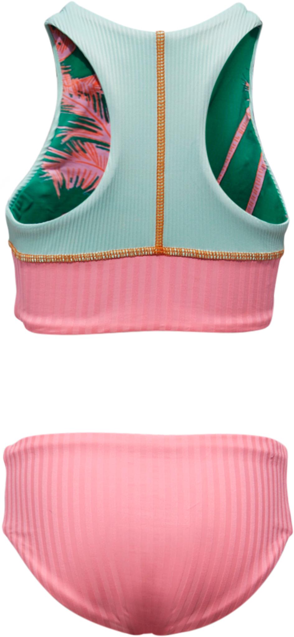 Product gallery image number 2 for product Vibrant Orange Candi Bikini Set - Girls