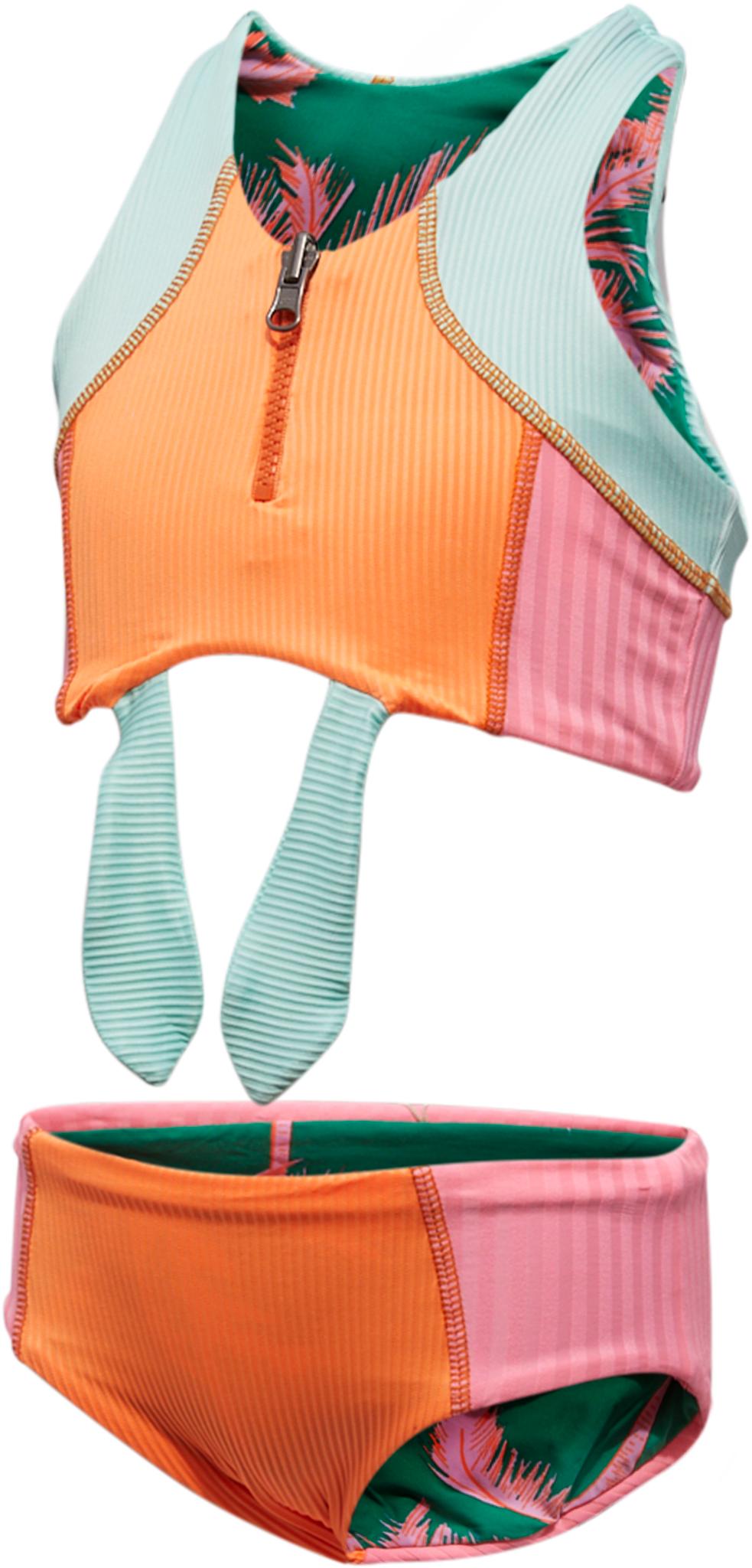 Product gallery image number 3 for product Vibrant Orange Candi Bikini Set - Girls