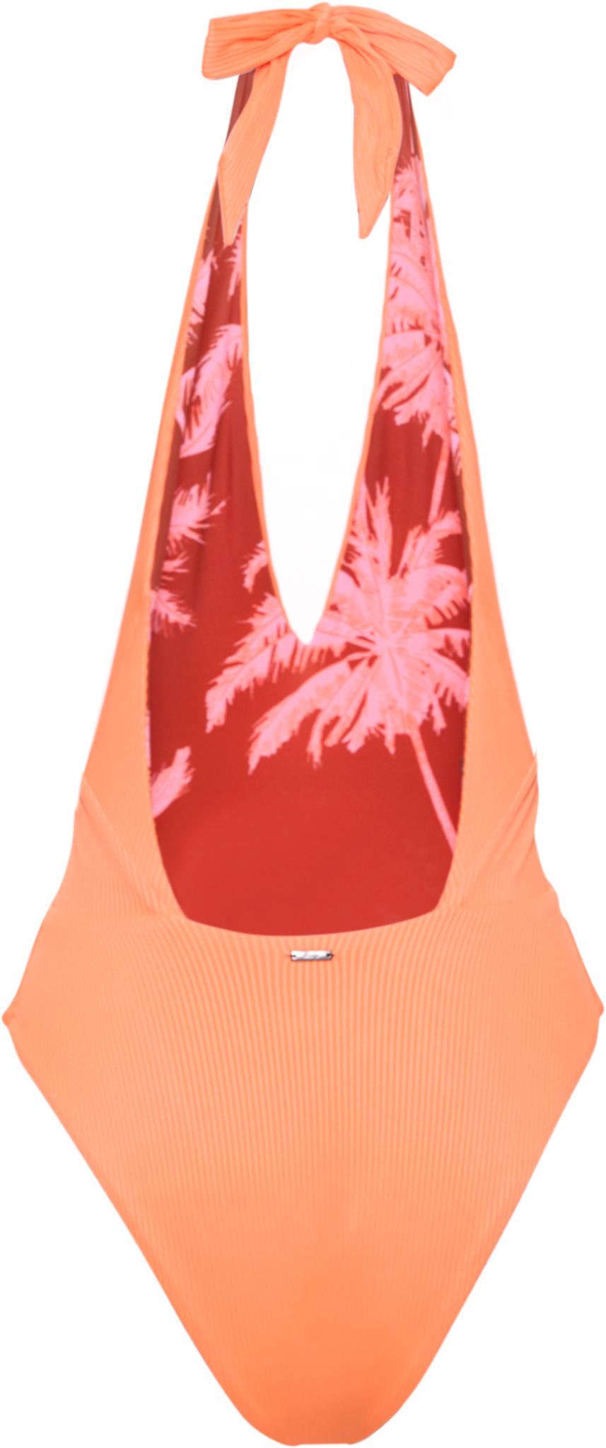 Numéro de l'image de la galerie de produits 4 pour le produit Maillot de bain une pièce classique Tica Vibrant Orange - Femme