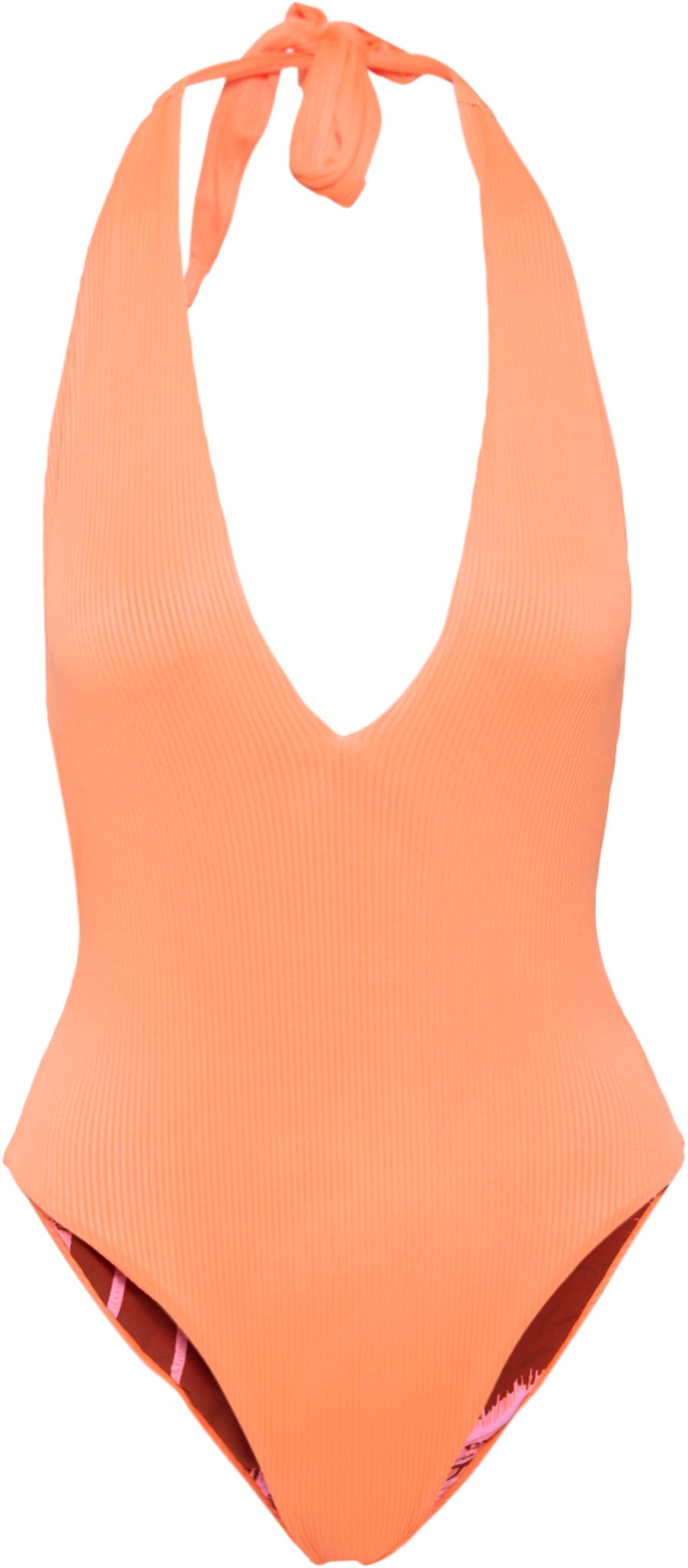 Numéro de l'image de la galerie de produits 1 pour le produit Maillot de bain une pièce classique Tica Vibrant Orange - Femme