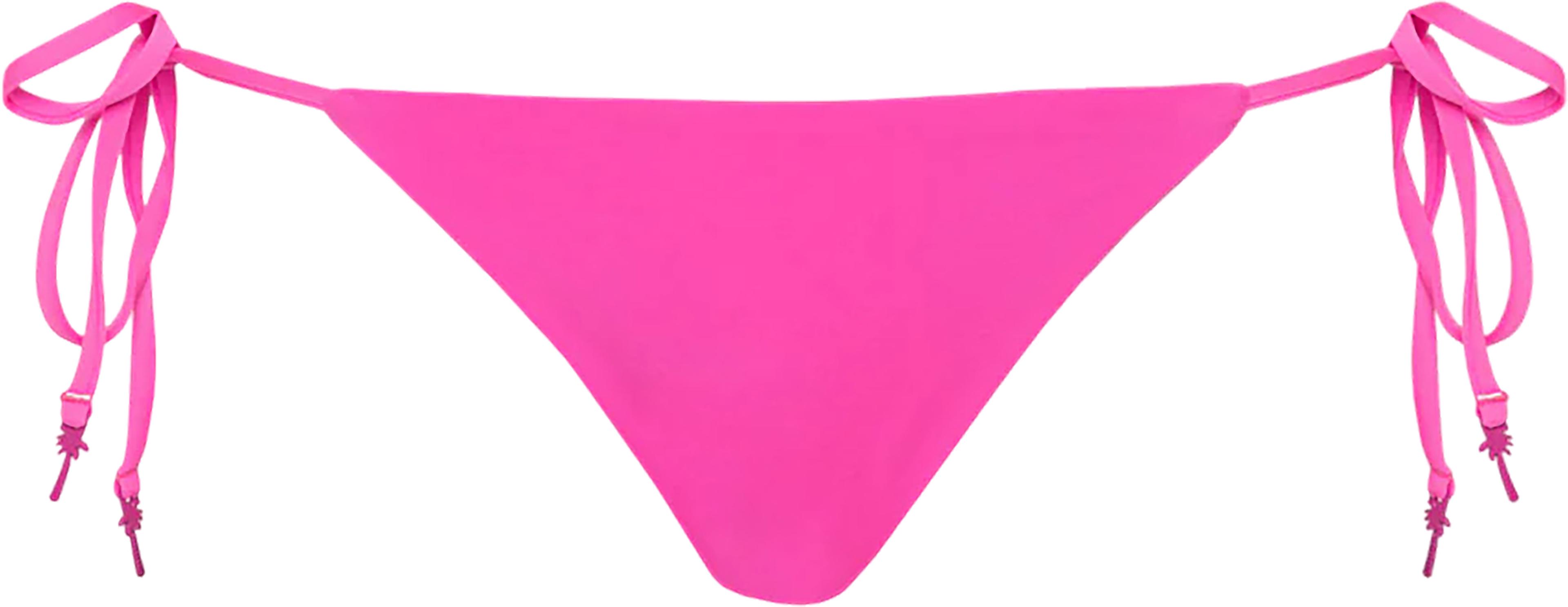 Product gallery image number 4 for product Sunning Poppy Pink Low Rise Tie Side Bikini Bottom - Women's