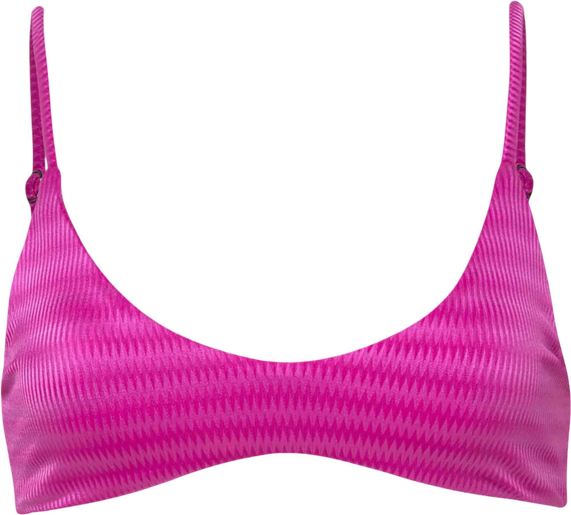 Product gallery image number 5 for product Liberties Deep Pink Classic Bralette Bikini Top - Women's