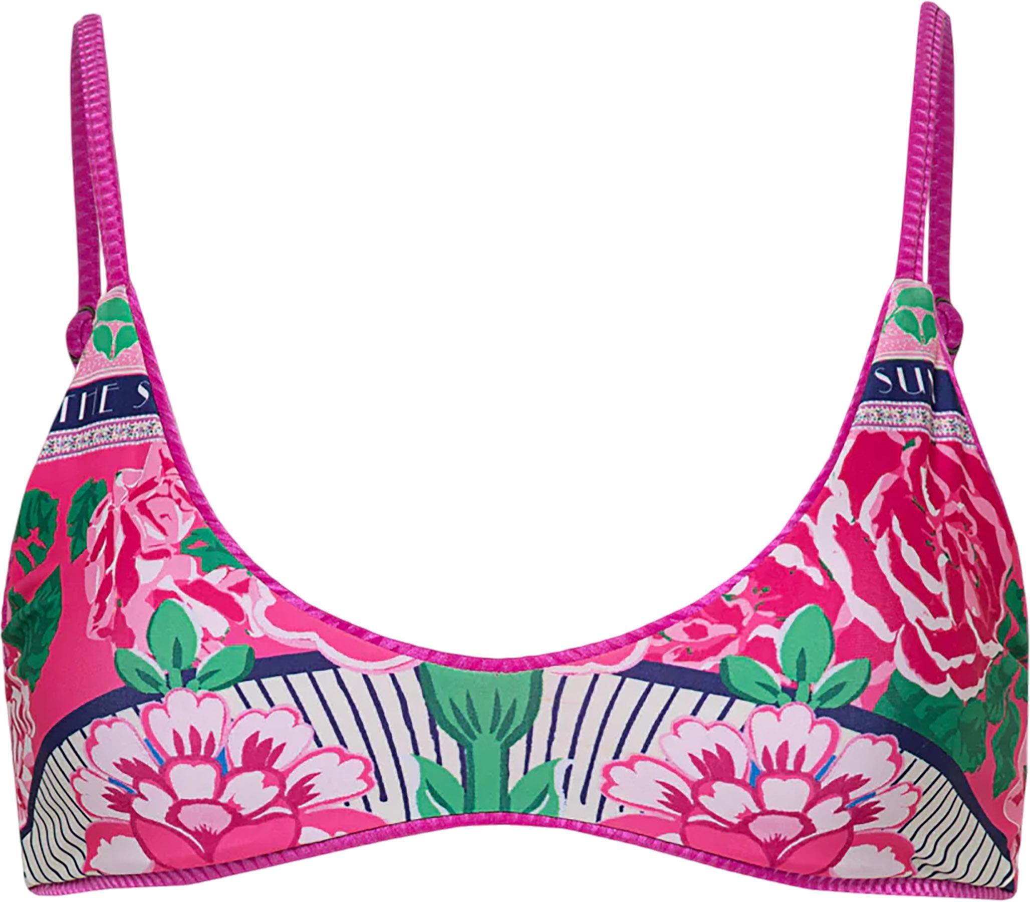 Product image for Liberties Deep Pink Classic Bralette Bikini Top - Women's