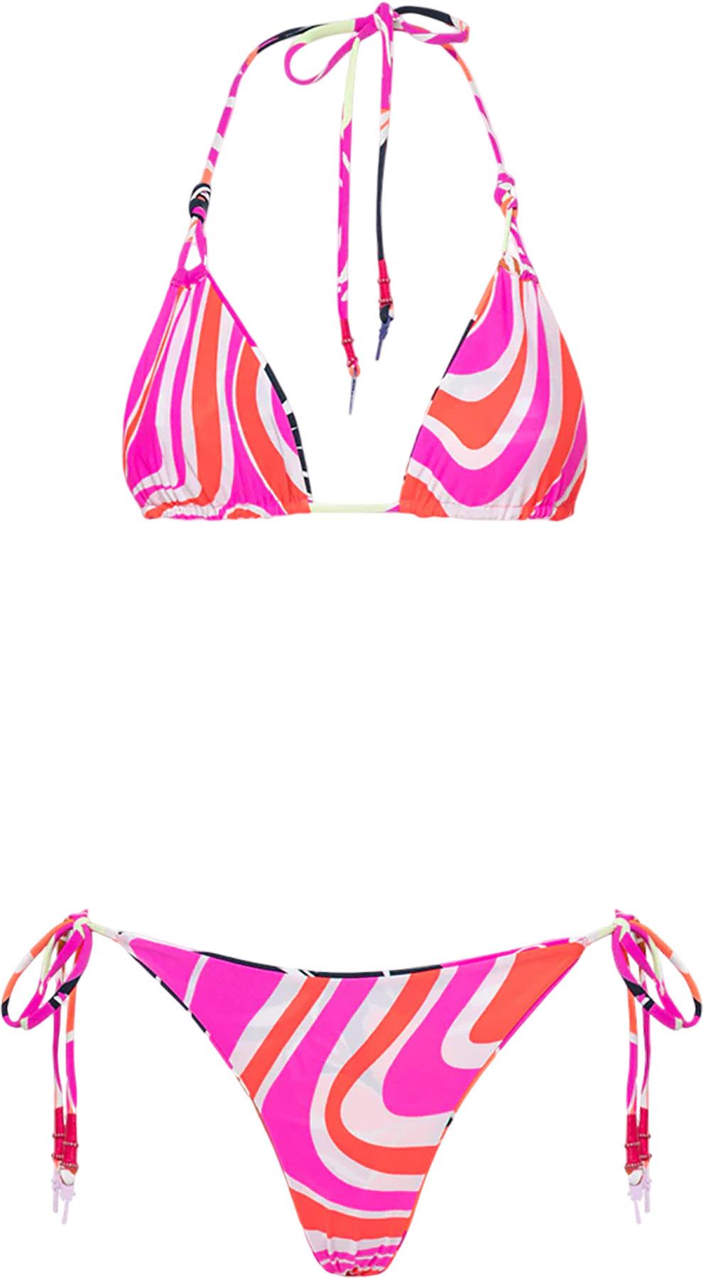Product image for Sunning Jungle Reef Low Rise Tie Side Bikini Bottom - Women's