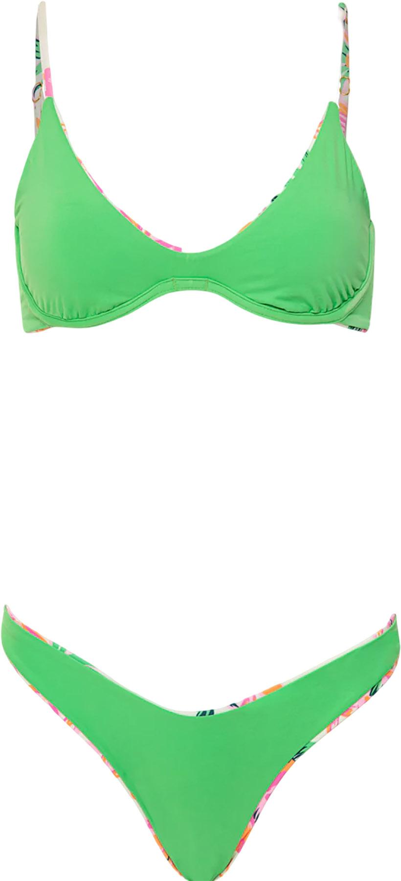Product image for Irene Bubbly Blossom Unmolded Underwire Bikini Top - Women's