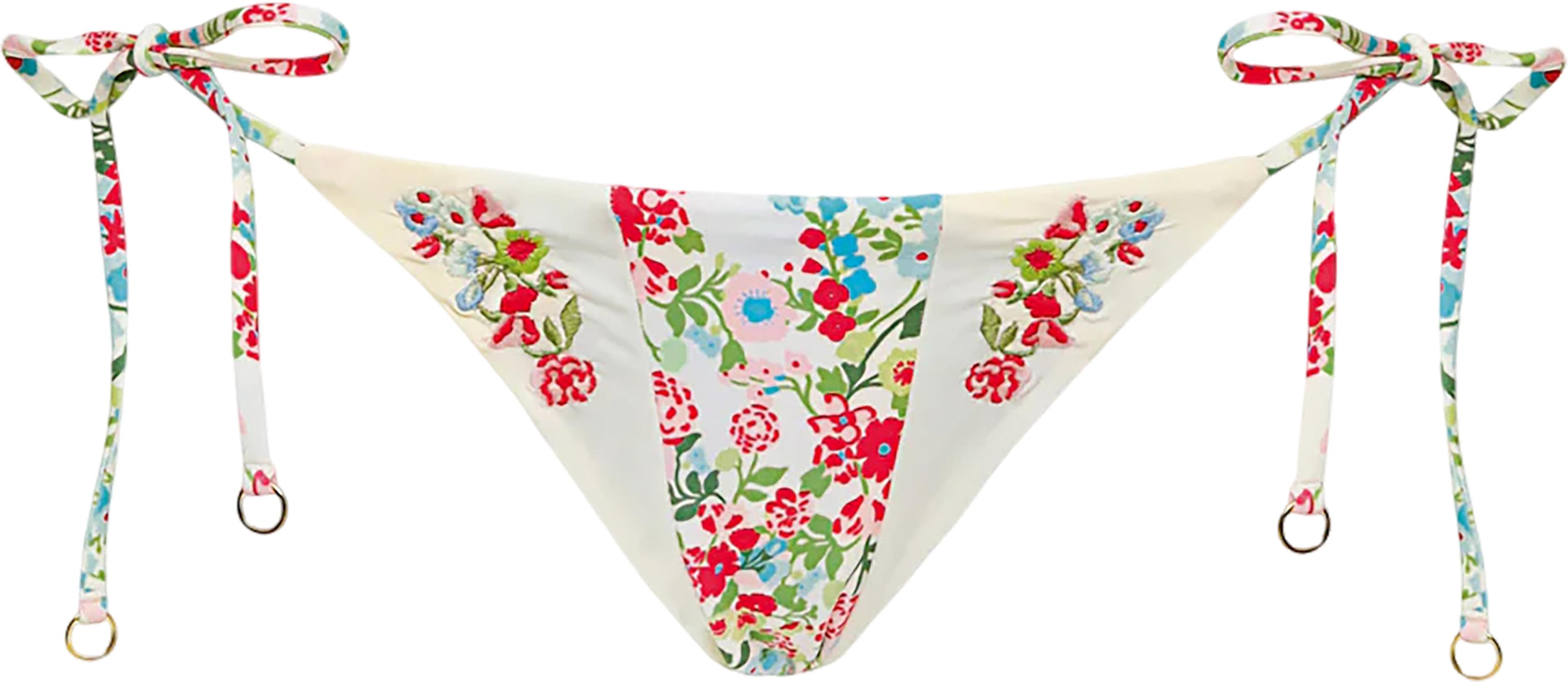 Product gallery image number 3 for product Shining Love In Bloom Low Rise Tie Side Bikini Bottom - Women's