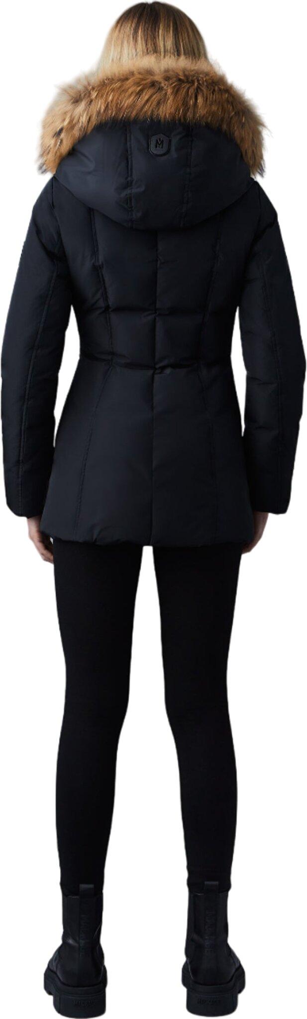 Product gallery image number 3 for product Adali Down Jacket with Natural Fur Signature Mackage Collar - Women's