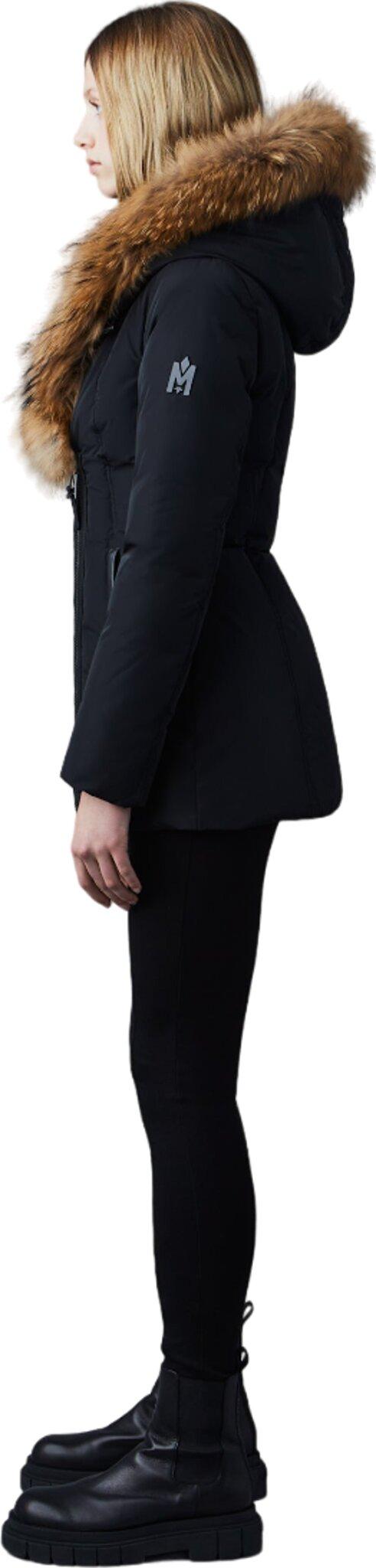 Product gallery image number 4 for product Adali Down Jacket with Natural Fur Signature Mackage Collar - Women's