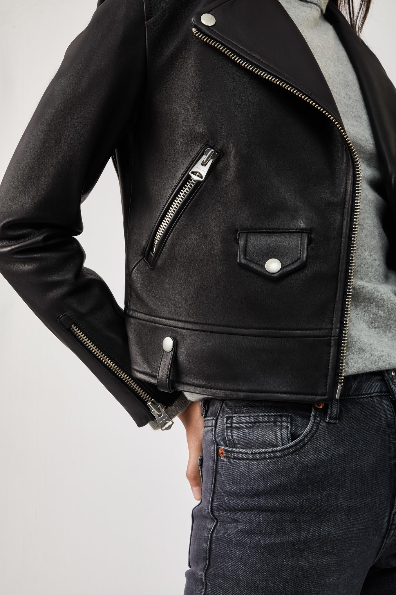 Product gallery image number 3 for product Baya-R Leather Jacket - Women's