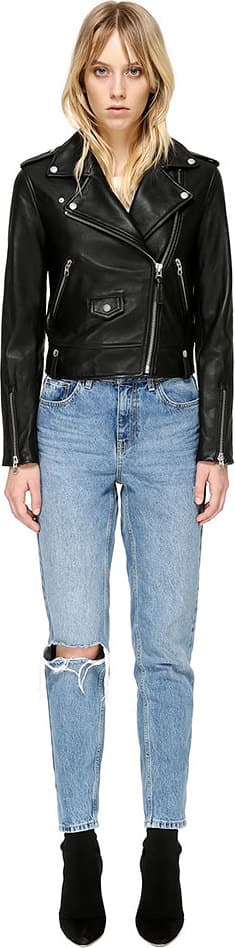 Product gallery image number 3 for product Baya Leather Jacket - Women's