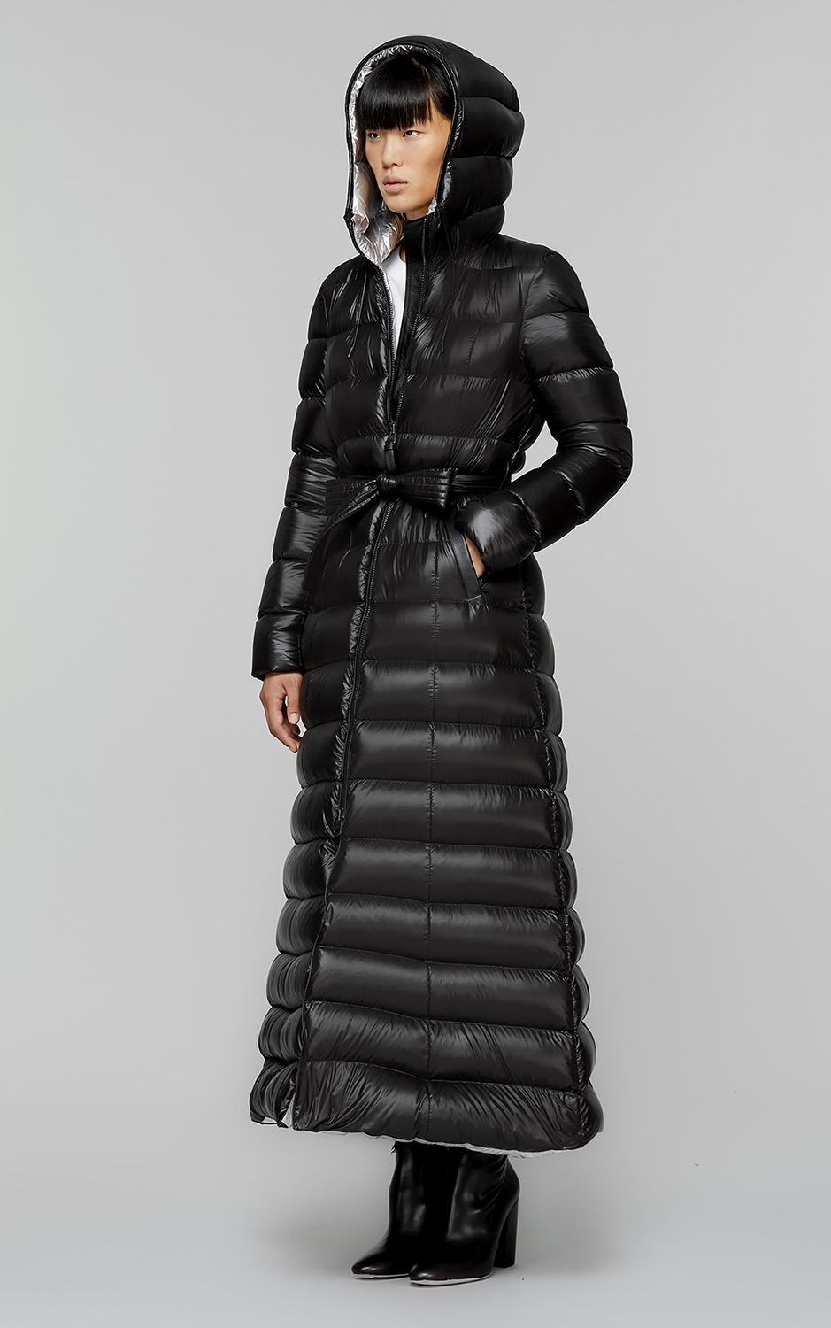 Product gallery image number 4 for product Calina Long Hooded Coat - Women's