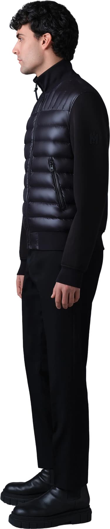 Product gallery image number 2 for product Collin-R Nano Down Mixed Media Bomber Jacket - Men's