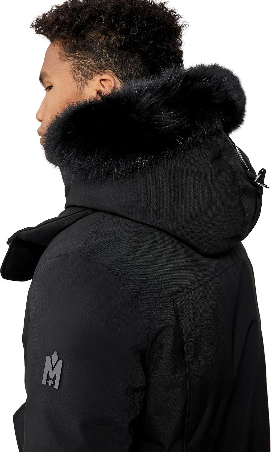 Product gallery image number 4 for product Dixon 2-in-1 Down Bomber with Hooded Bib and Blue Fox Fur - Men's