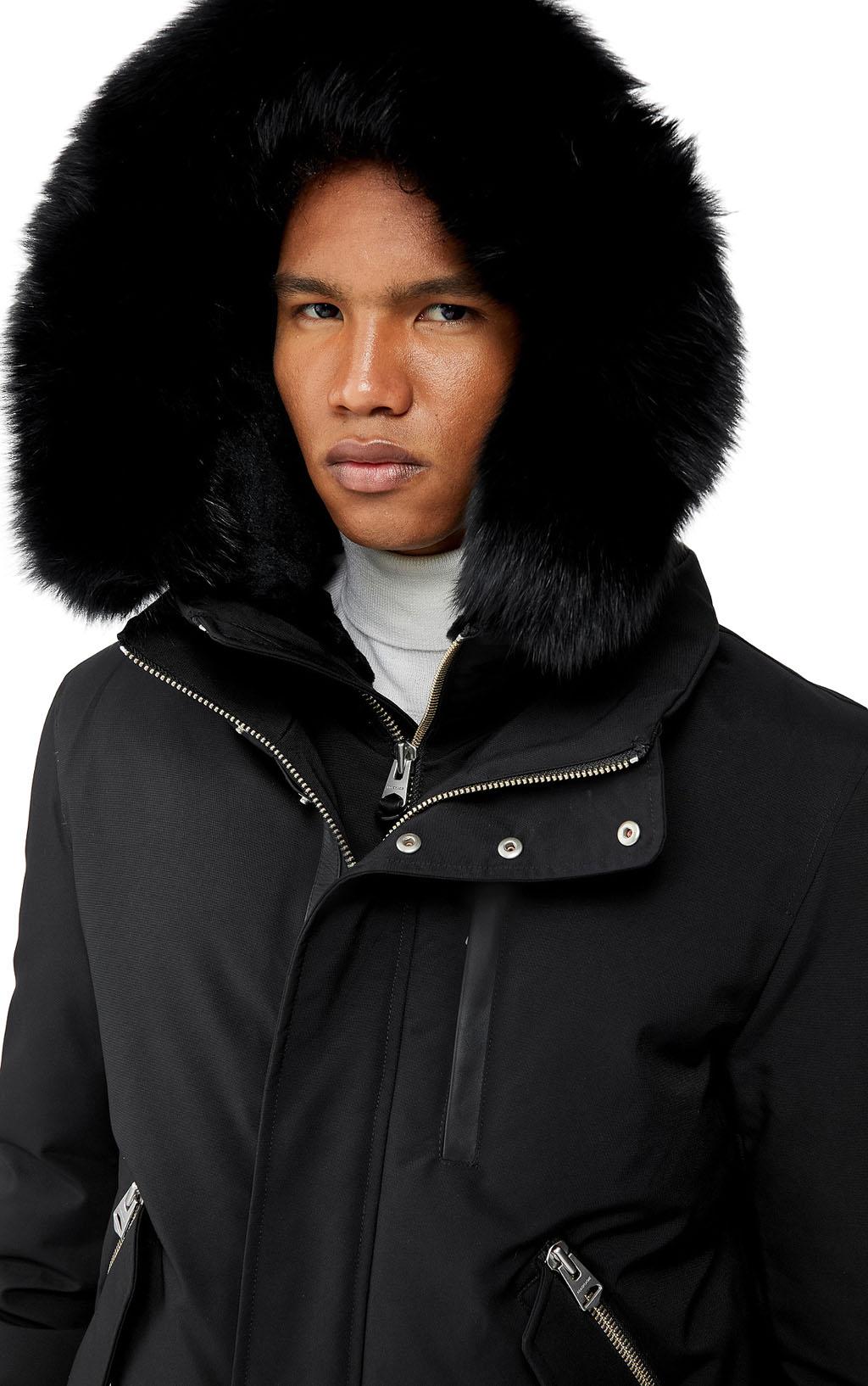 Product gallery image number 6 for product Dixon 2-in-1 Down Bomber with Hooded Bib and Blue Fox Fur - Men's