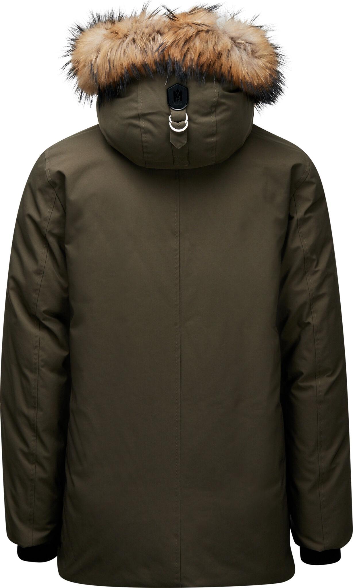 Product gallery image number 3 for product Edward 2-in-1 Down Parka with Hooded Bib and Natural Fur - Men's