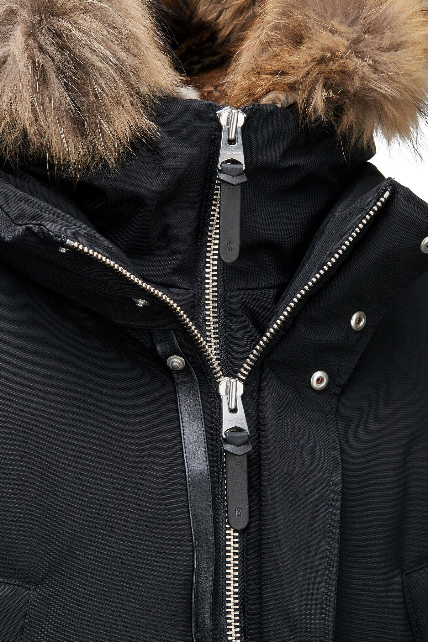 Product gallery image number 5 for product Edward 2-in-1 Down Parka with Hooded Bib and Natural Fur - Men's
