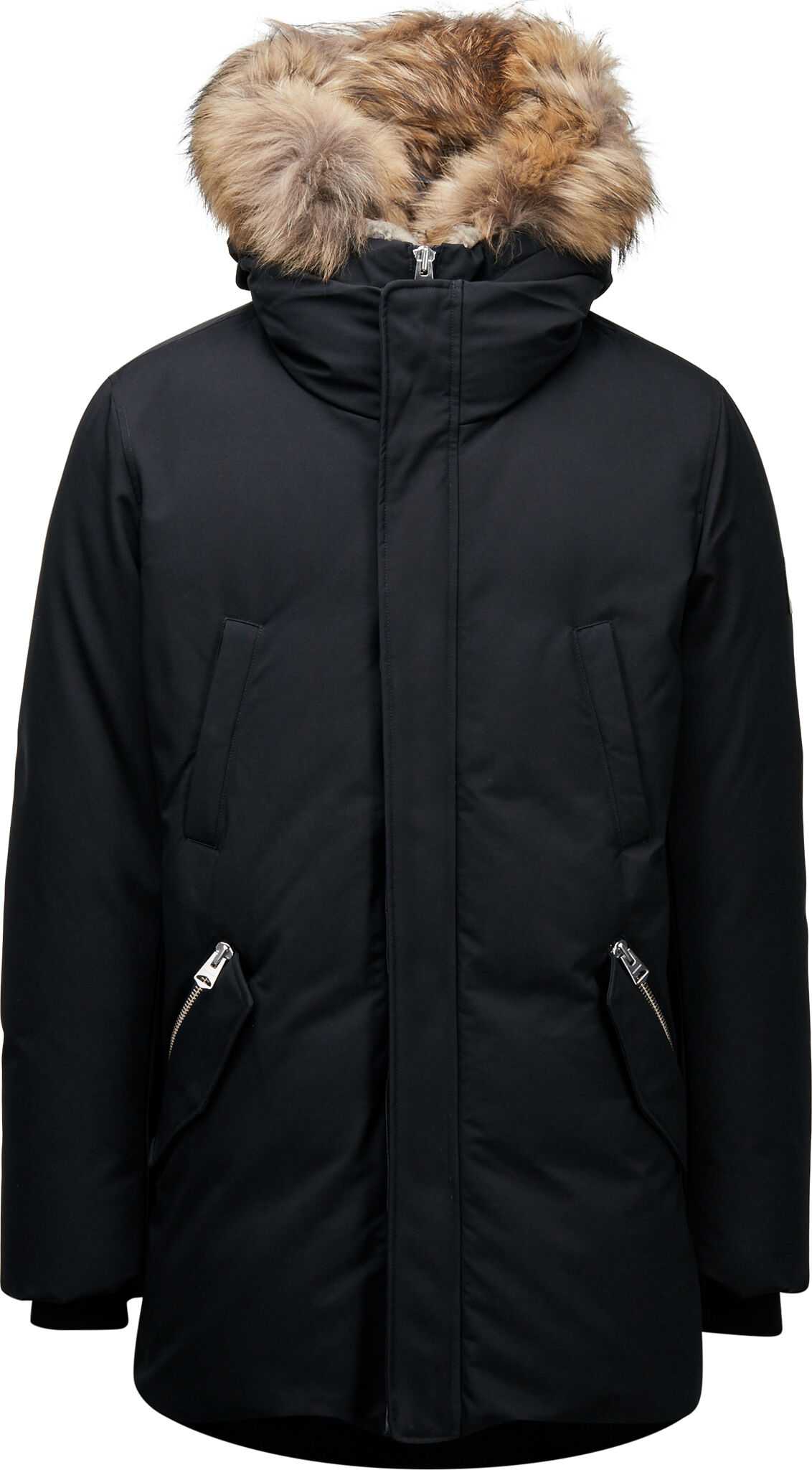 Product image for Edward 2-in-1 Down Parka with Hooded Bib and Natural Fur - Men's