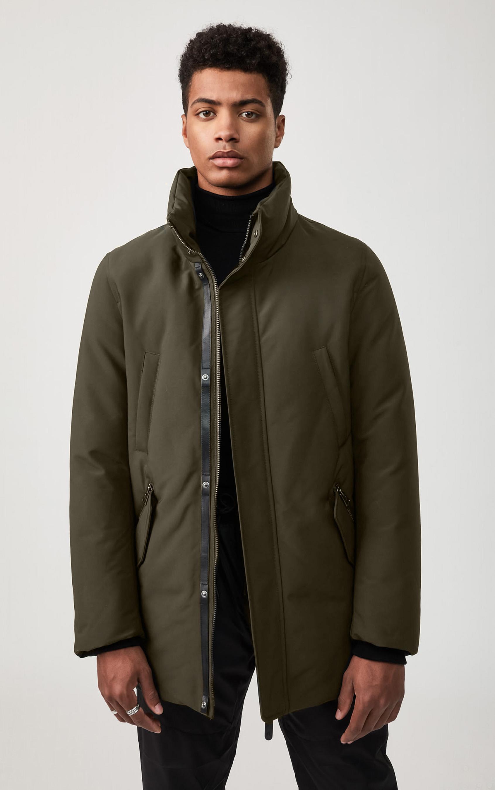 Numéro de l'image de la galerie de produits 3 pour le produit Manteau de duvet avec plastron amovible à capuche - Homme