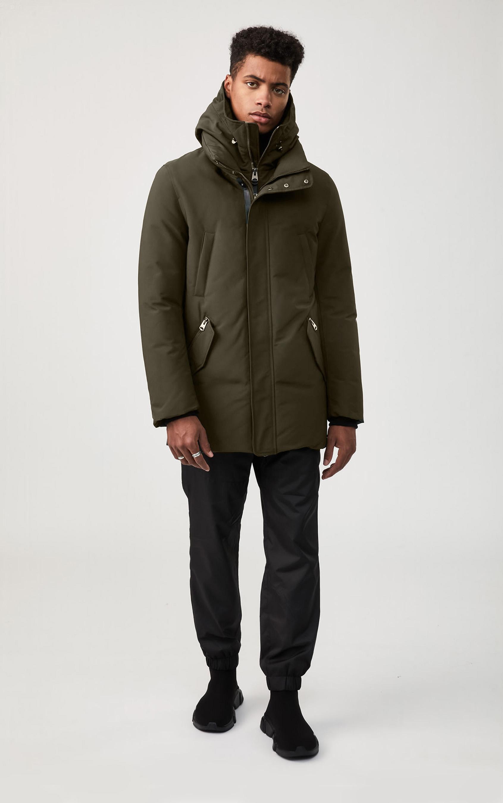 Numéro de l'image de la galerie de produits 1 pour le produit Manteau de duvet avec plastron amovible à capuche - Homme