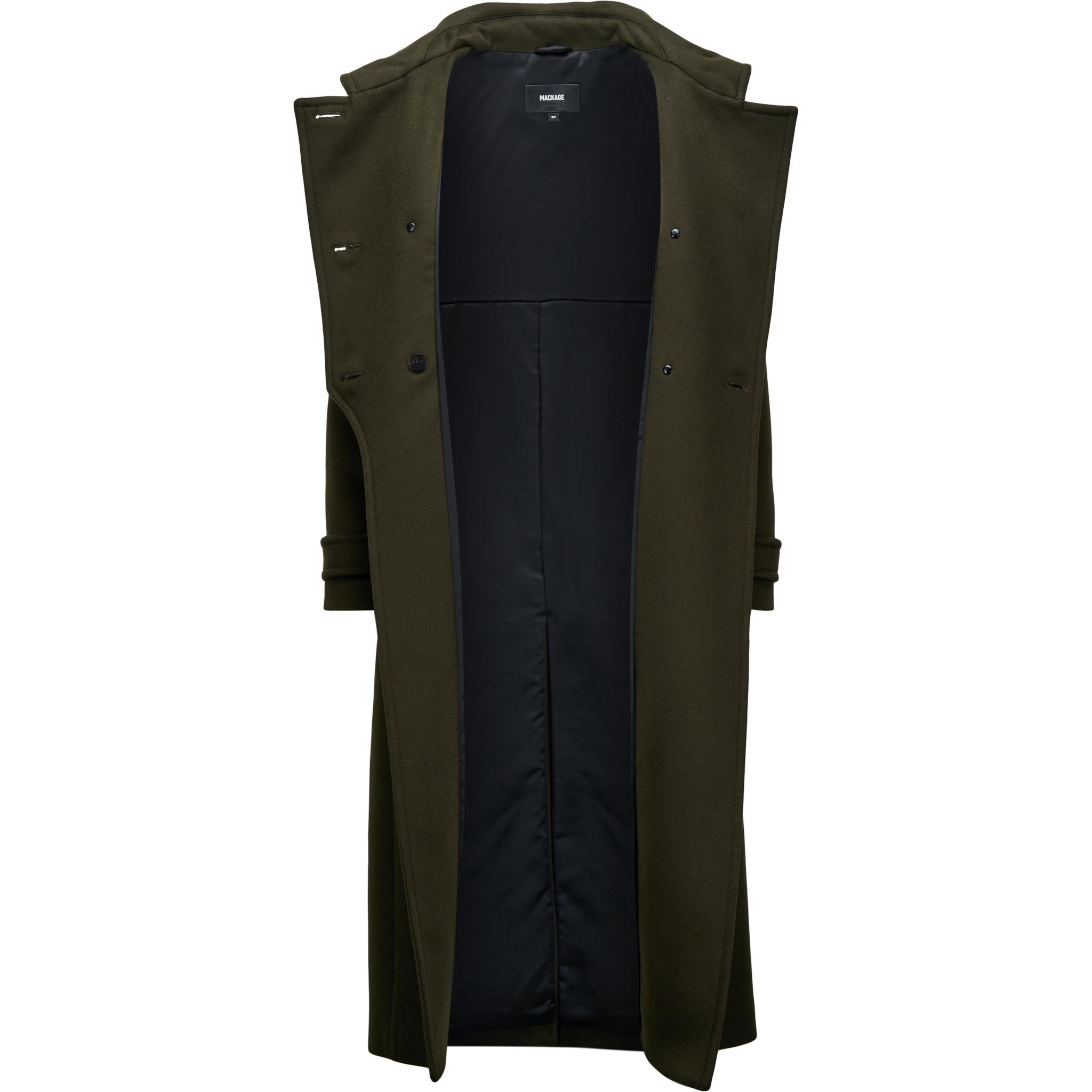 Product gallery image number 4 for product ELODIE wool double-breasted coat - Women's