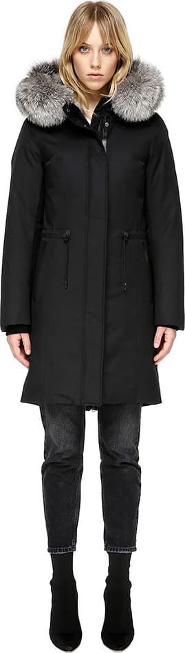 Product gallery image number 2 for product Enia-X Fur Hooded Down Coat - Women's