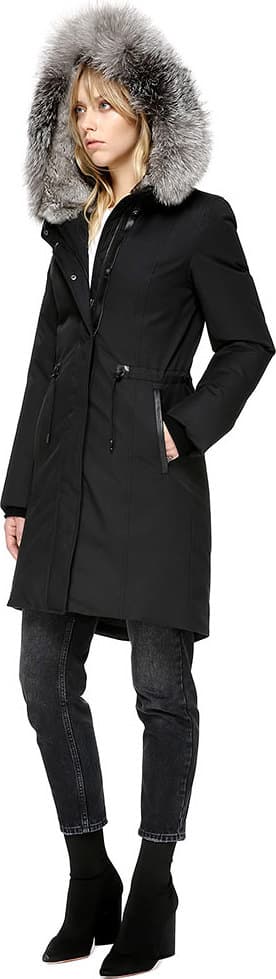 Product gallery image number 5 for product Enia-X Fur Hooded Down Coat - Women's