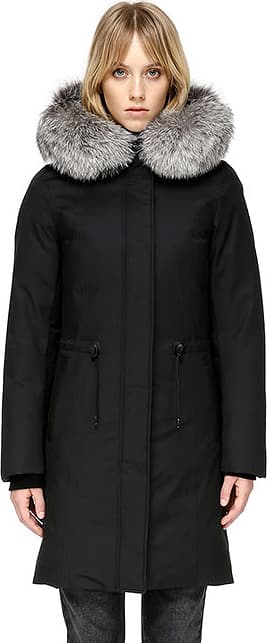 Product gallery image number 1 for product Enia-X Fur Hooded Down Coat - Women's