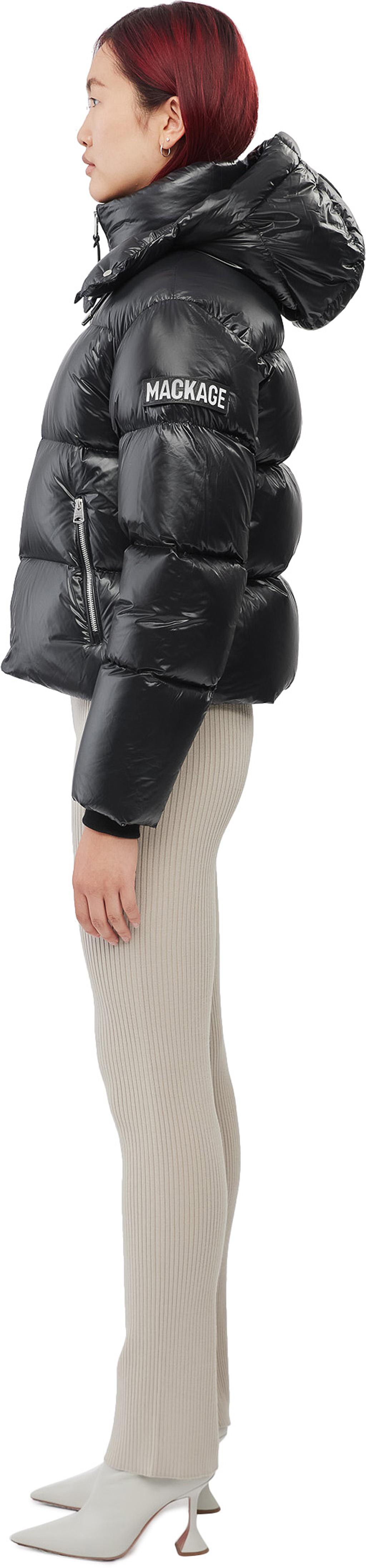 Product gallery image number 2 for product Evie Lustrous Light Down Oversized Jacket with Hood - Women's