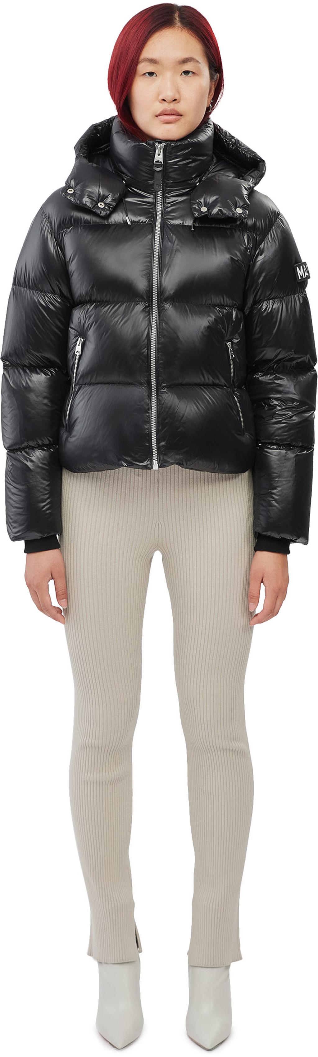 Product gallery image number 1 for product Evie Lustrous Light Down Oversized Jacket with Hood - Women's