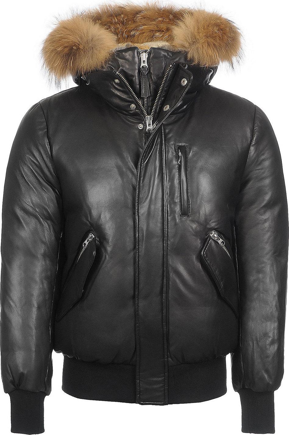 Product gallery image number 1 for product Glen Leather Down Jacket - Men's