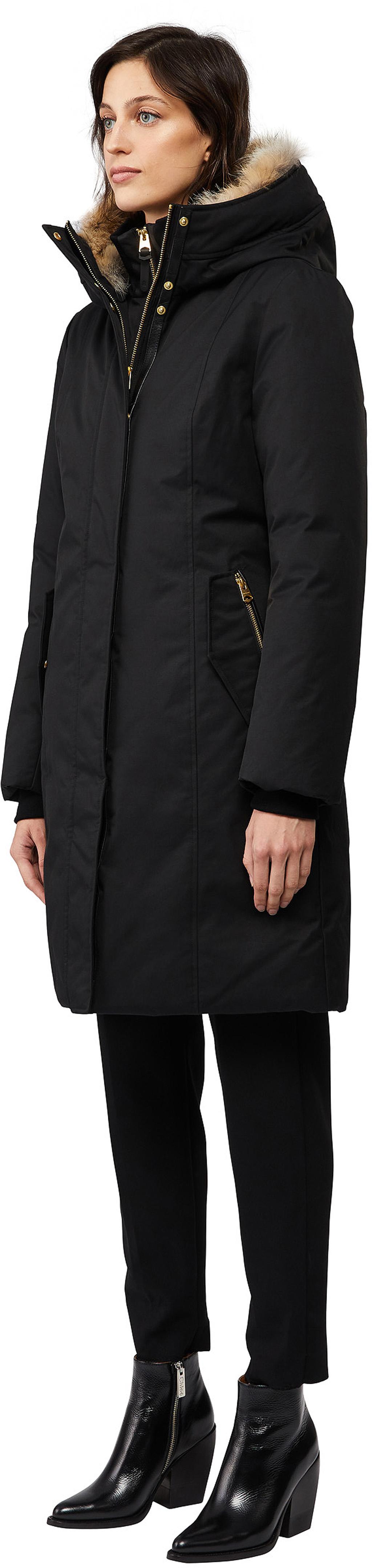 Product gallery image number 3 for product Harlowe Down Coat with Removable Natural Fur - Women's