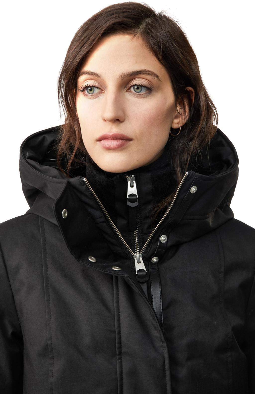 Product gallery image number 2 for product Harlowe Down Coat with Removable Silverfox Fur - Women's