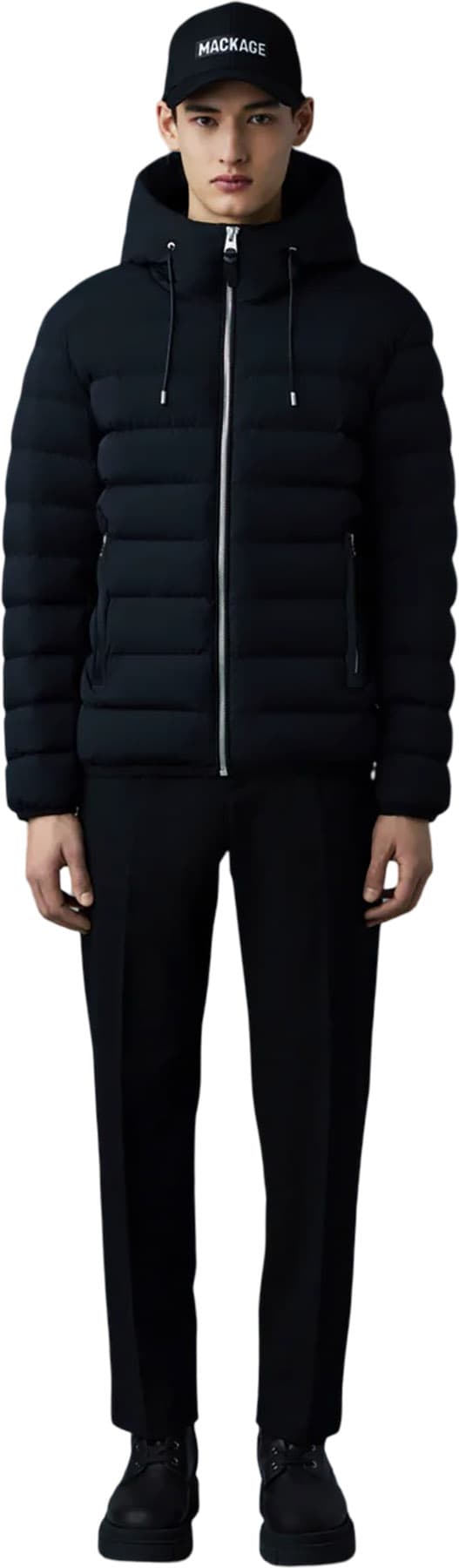 Product gallery image number 5 for product Jack-Z Agile-360 Stretch Light Down Jacket with Hood - Men's