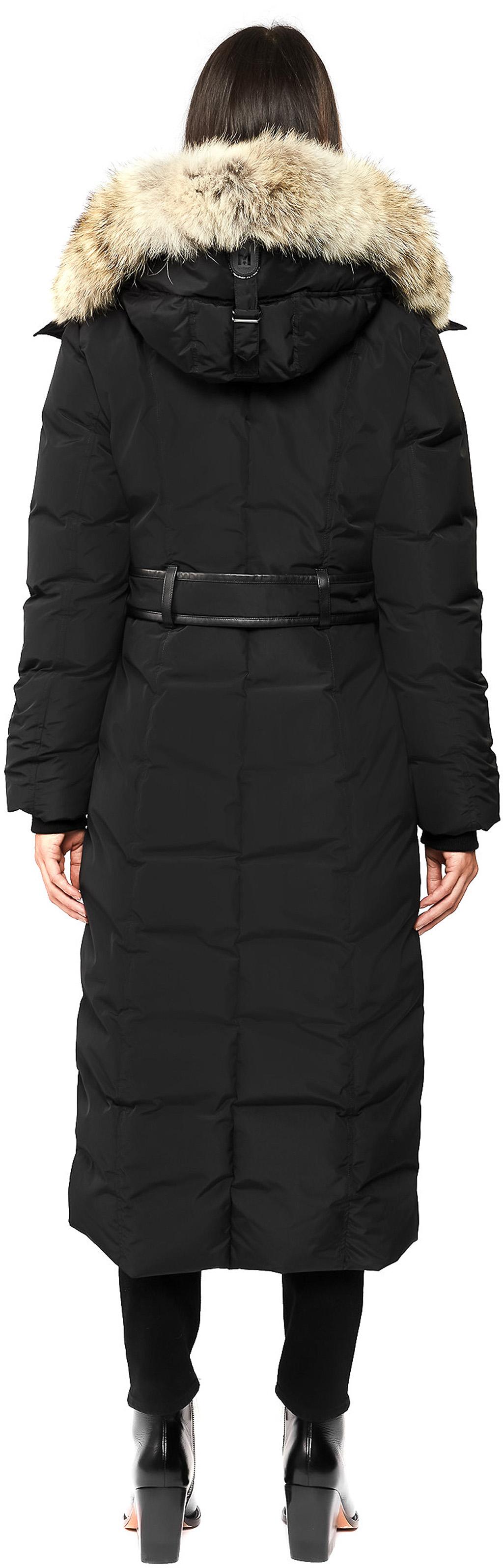 Product gallery image number 2 for product Jada Maxi Down Coat with Removable Natural Fur - Women's