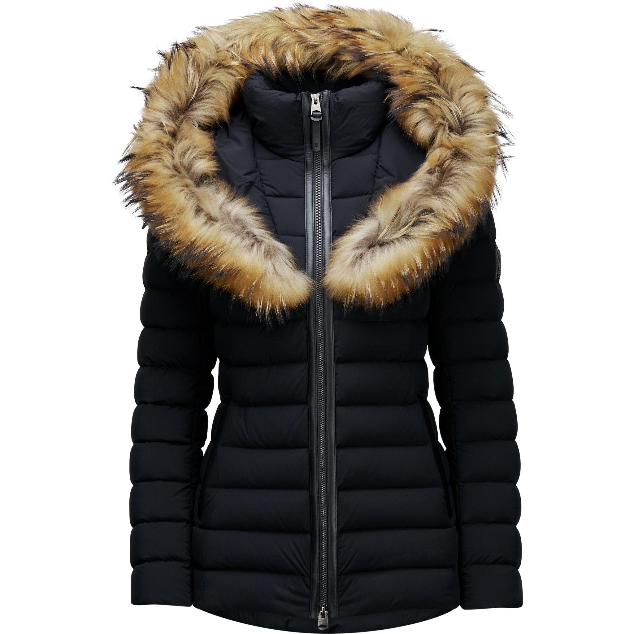 Product gallery image number 1 for product Kadalina Down Jacket with Signature Racoon Fur Collar - Women's