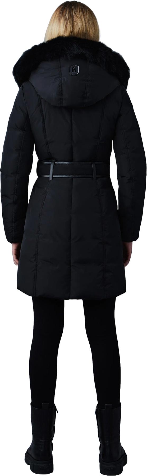 Numéro de l'image de la galerie de produits 2 pour le produit KAY Manteau en duvet avec col signature Mackage en fourrure de renard bleue - Femme