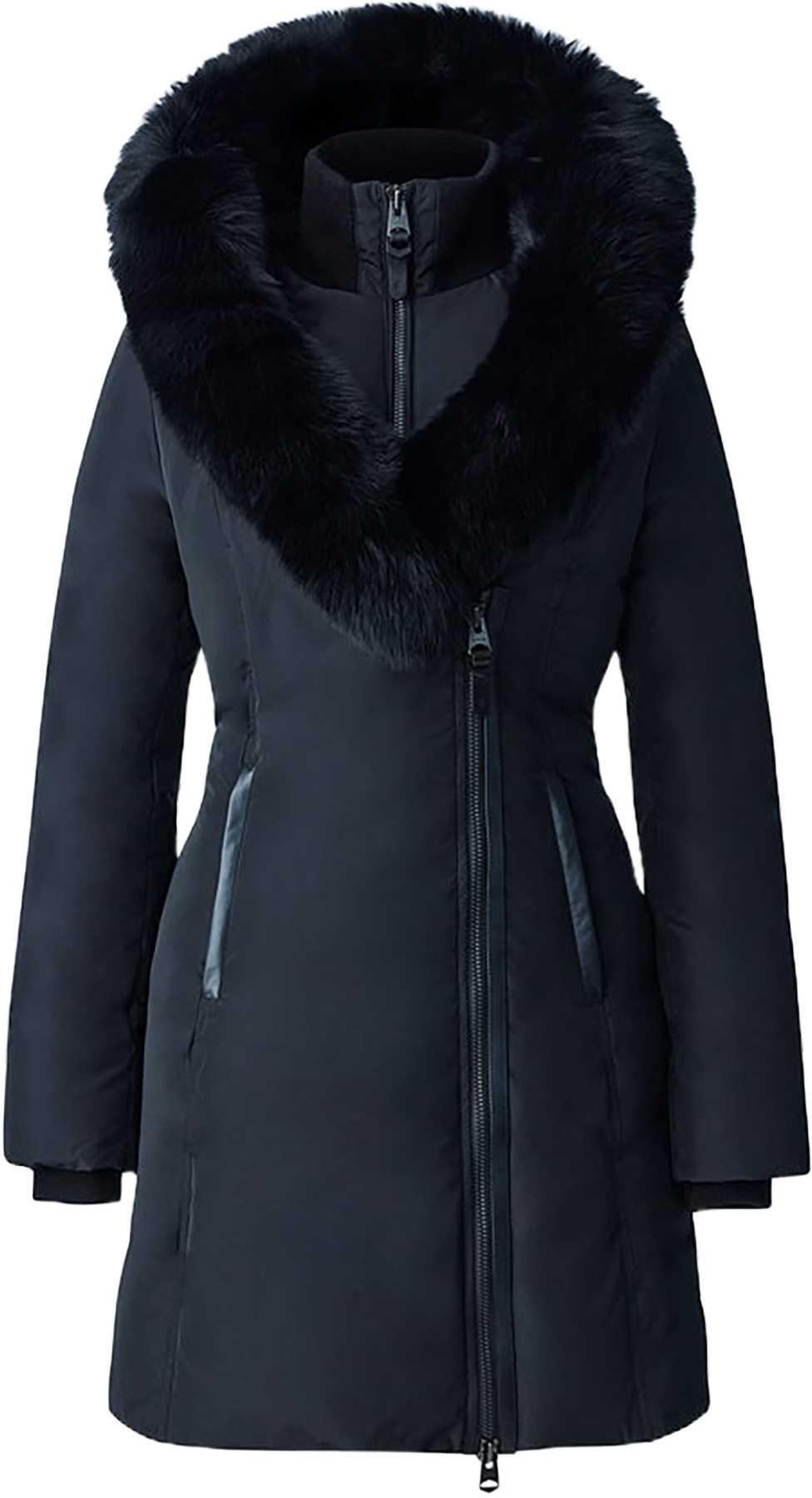 Product image for Kay Down Coat With Blue Fox Fur Signature Mackage Collar - Women's