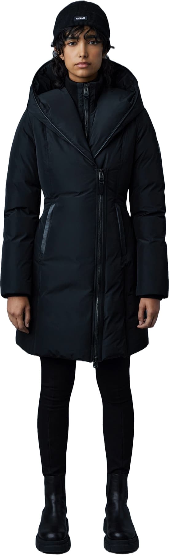 Product gallery image number 5 for product Kay Down Coat With Signature Mackage Collar - Women's